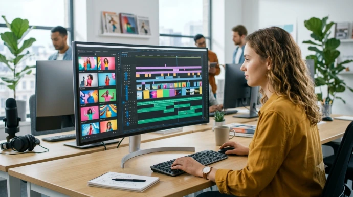 Social media content editing